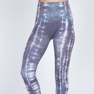 New M. Rena Tie Dye Print Tummy Control Leggings. One Size